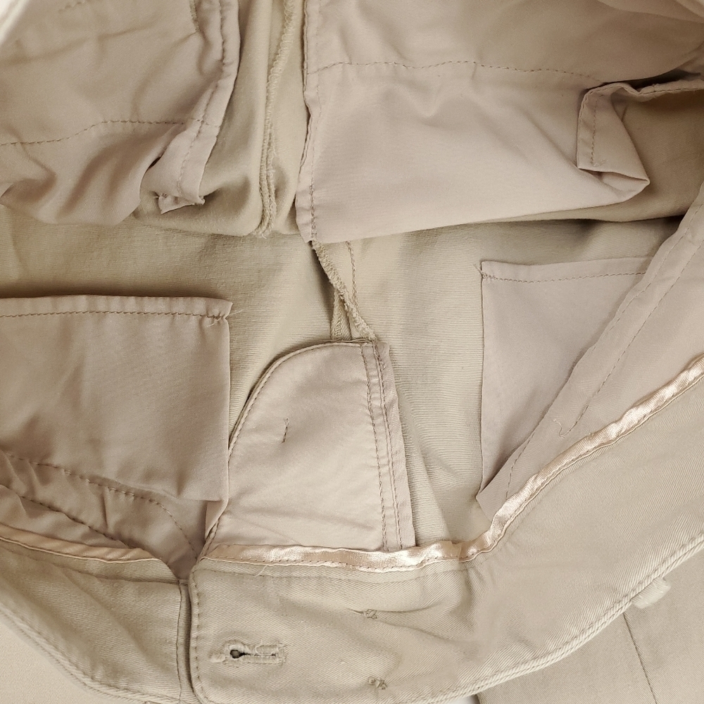 New WHBM Cream Boot Cut Jeggings 2R - Picture 6 of 8